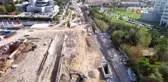 Metro çalışması nedeniyle yıllardır kapalı kalan caddenin esnafı isyanda