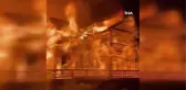 Kars'ta Kütük Ev Alev Alev Yanıyor
