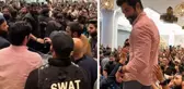 Pakistan'da Burak Özçivit izdihamı! Erkek hayranlarının içinden güçlükle kurtarıldı