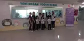 Üçüz kardeşler, doğdukları Tekden Hastanesi'ni 8 sene sonra ziyaret etti