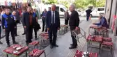 Van Büyükşehir Belediyesi Zabıtası Kaldırım İşgali Denetimi Yaptı