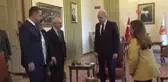 TBMM Başkanı Numan Kurtulmuş, CHP Genel Başkanı Kemal Kılıçdaroğlu'nu kabul etti
