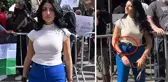 Yahudi asıllı meclis üyesi, belindeki silahla Filistin'e destek gösterisi yapanlara gözdağı verdi