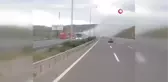 Sarıyer Kilyos'ta Kumaş Yüklü Tırda Yangın Çıktı