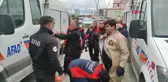 KARS Kafkas Üniversitesi Hastanesi'nde amonyak taşıyan kamyonet kaza tatbikatı yapıldı