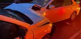 Adana'da kafa kafaya çarpışan otomobillerde 7 kişi yaralandı