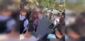 Başakşehir'de liseli kızlar arasında kavga çıktı