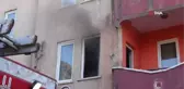 İş makinesi yangına neden oldu