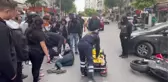 Eskişehir'de 'U dönüşü' kazası: Motosiklet sürücüsü yaralandı