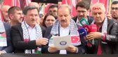 Sağlık-Sen İsrail'in Filistin'deki saldırılarını protesto etti