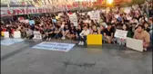 Aydın Adnan Menderes Üniversitesi öğrencileri asansör kazasını protesto etti