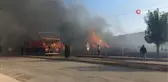 Osmancık'ta korkutan anız yangını