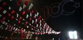CUMHURİYET'İN 100'ÜNCÜ YILINDA 500 DRONLA GÖKYÜZÜNDE GÖSTERİ