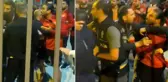 Fenerbahçe maçı sonrası ortalık bir anda karıştı! Pendiksporlu futbolcular polisle tartıştı