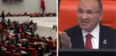 HEDEP'ten TBMM'de Celal Adan protestosu! Bekir Bozdağ oturuma ara vermek zorunda kaldı