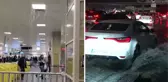 İstanbul'u sağanak yağış vurdu, ev ve iş yerlerini su bastı
