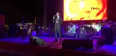 Silivri'nin kurtuluş yıl dönümünde şarkıcı Melek Mosso sahne aldı