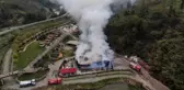 Trabzon'da Sosyal Tesis Yangını