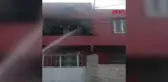 Adana'da Boşanmış Çift Arasında Çıkan Tartışmada Ev Ateşe Verildi