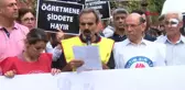 Park kavgasında taksici, öğretmeni dövdü