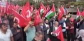 Ayvacık'ta Filistin'e destek yürüyüşü düzenlendi