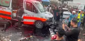 İsrail Gazze'de ambulans konvoyuna ve okula saldırdı: 35 kişi hayatını kaybetti