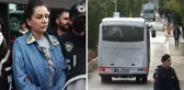 Dilan Polat ve Sıla Doğu polisler eşliğinde Marmara Cezaevi'ne getirildi