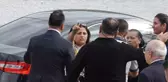 Ecevit'in kabrini ziyaret eden CHP lideri Özgür Özel'e ilk gününde protesto