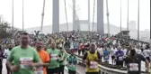İstanbul Maratonu nedeniyle 15 Temmuz şehitler köprüsü trafiğe kapatıldı