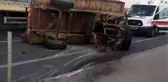 Konya'da otobüs traktöre çarptı: 8 yaralı