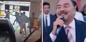 Türk Halk Müziği sanatçısı Mustafa Küçük ve komşusu arasında kavga çıktı! Olay anı kamerada
