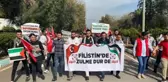 Osmaniye'de Üniversiteli Öğrenciler Filistin'e Destek Yürüyüşü Düzenledi