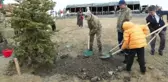 HASDAL KIŞLASI'NDA 5 BİN 600 FİDAN DİKİLDİ