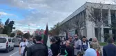Filistin İnisiyatifi İsrail'in saldırılarını protesto etmek için yürüyor