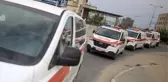 İsrail bombardımanı nedeniyle Kudüs Hastanesi'ndeki tahliye konvoyu geri döndü