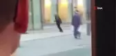 Almanya'da polis saldırganı kurşun yağmuruna tuttu