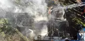 Sakarya'da Yangında Ev Kül Oldu, Bir Kişi Yanıklarla Hastaneye Kaldırıldı