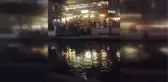 Porsuk Çayı'na düşen kadını, can simidi atarak kurtardılar