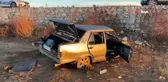 Şarampole düşen araçtaki 5 kişi yaralandı
