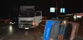 Erbaa'da TIR ile traktör çarpıştı: 2 yaralı