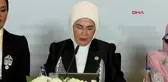 İSTANBUL-EMİNE ERDOĞAN: İKİ DEVLETLİ BİR ÇÖZÜM DİLİYORUZ