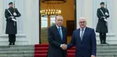 Erdoğan, Alman mevkidaşı Steinmeier ile bir araya geldi