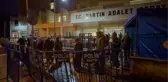 Patlamadan Sonra Olay Yerine Gelen İlk İtfaiye Eri Dinlendi