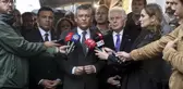 CHP lideri Özel, Hrant Dink'in öldürüldüğü yerden çağrı yaptı: İyi insanlar, çağrıldığınızda koşun gelin, sokaklara gelin, meydanlara gelin