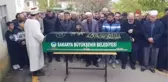 Dehşet verici cinayetin kurbanı olan koca son yolculuğuna uğurlandı