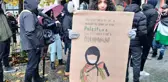 Varşova'da İsrail'in Gazze'ye yönelik saldırıları protesto edildi