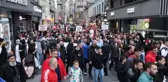 SPOR Trabzon'da taraftarlardan Filistin'e destek yürüyüşü