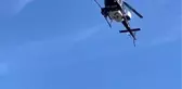 Bursa'da yüksek gerilim hatlarının bakımı helikopter ile yapıldı