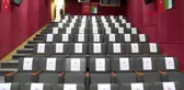 ZEYTİNBURNU KÜLTÜR SANAT MERKEZİ'NDEKİ KOLTUKLAR GAZZE'DE ÖLDÜRÜLEN ÇOCUKLARA AYRILDI