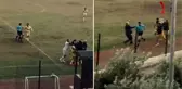 Yaptığına değdi mi? Hakeme kramponla saldıran futbolcu aldığı cezayı ömrü boyunca unutamayacak